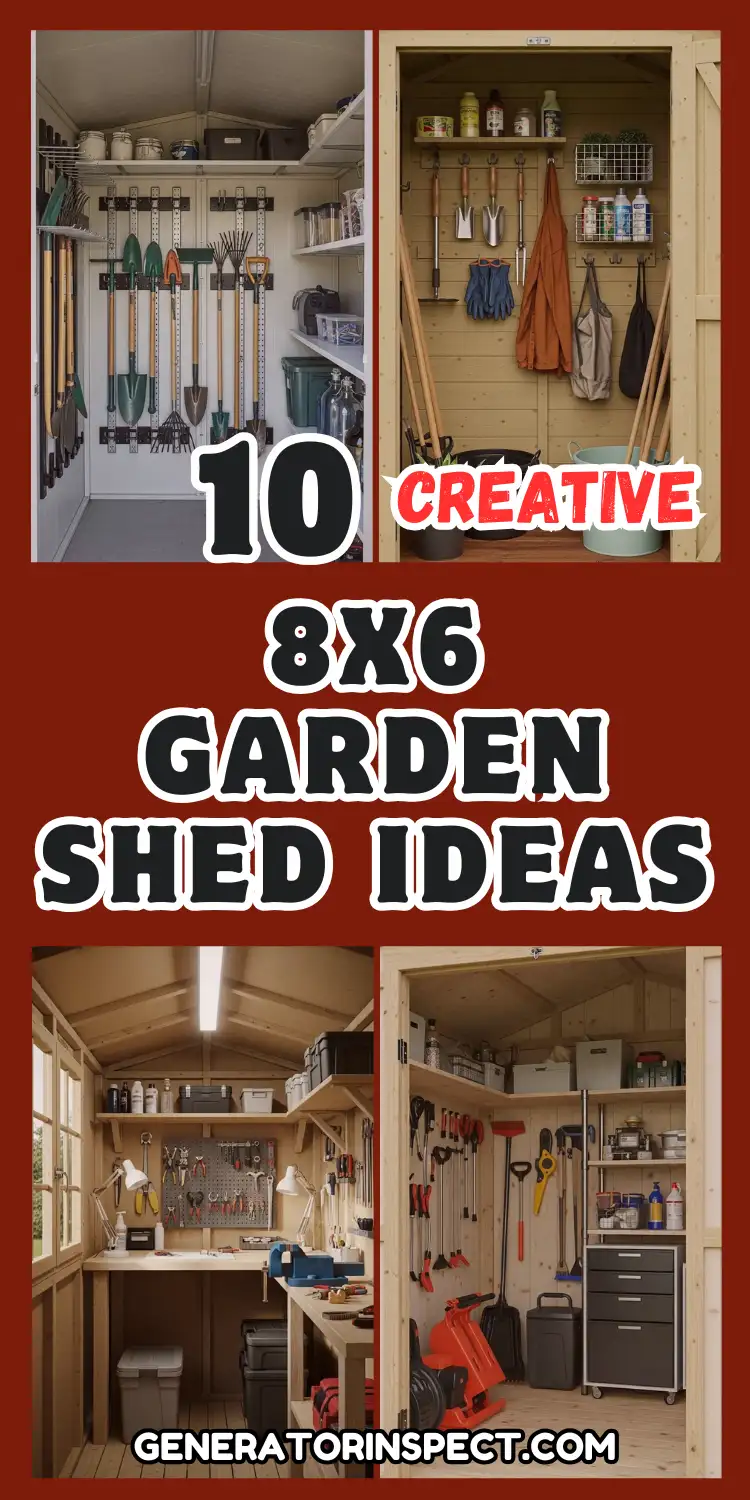 10 8x6 Garden Shed Ideas