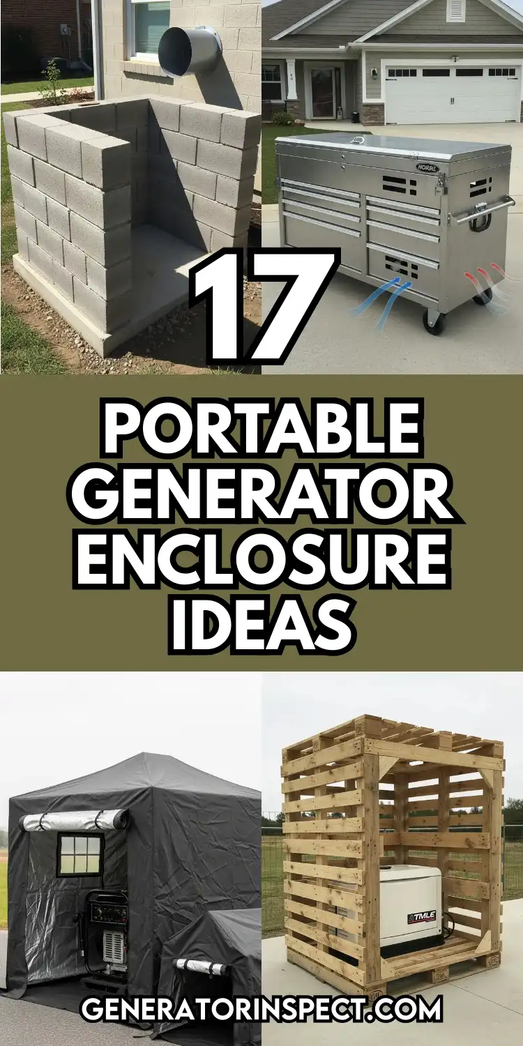 17 Portable Generator Enclosure Ideas