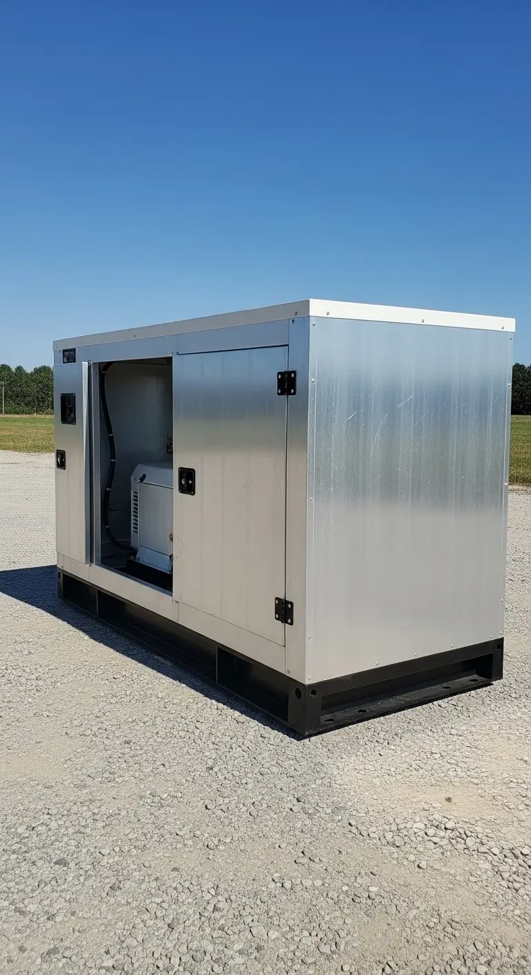 Aluminum Generator Enclosure Design