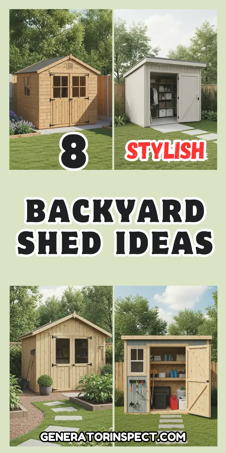 Backyard Shed Ideas