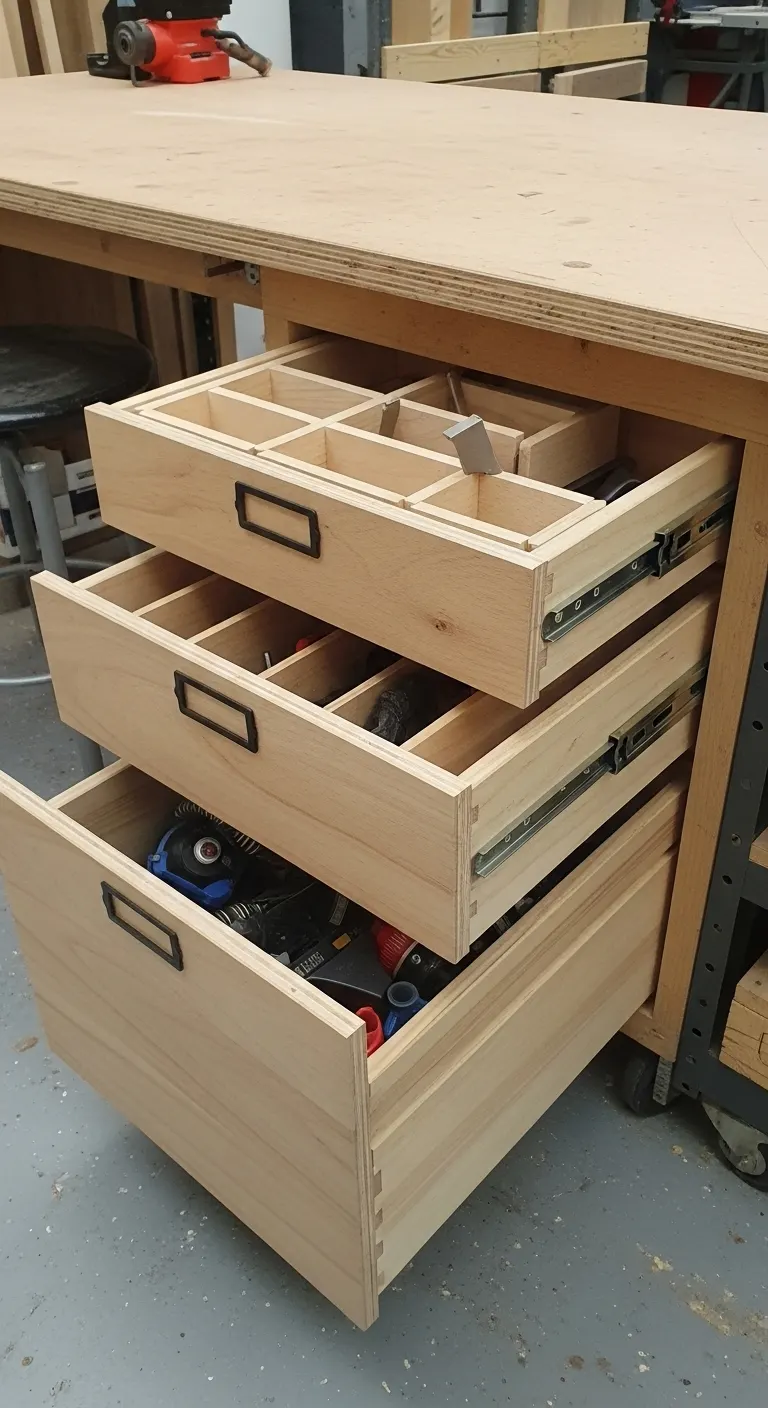 Creative DIY Workshop Drawer Ideas for Personalized Storage