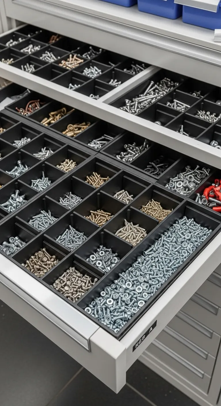 Drawer Organizers for Accessories and Small Components
