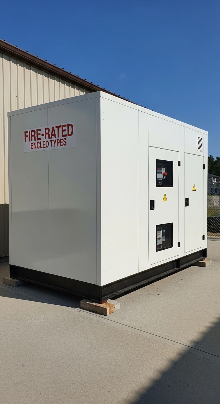 Fire-Rated Generator Enclosure Type