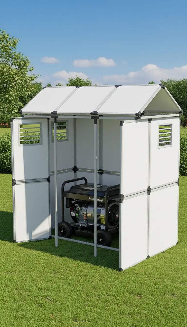 Foldable Panel Enclosure System