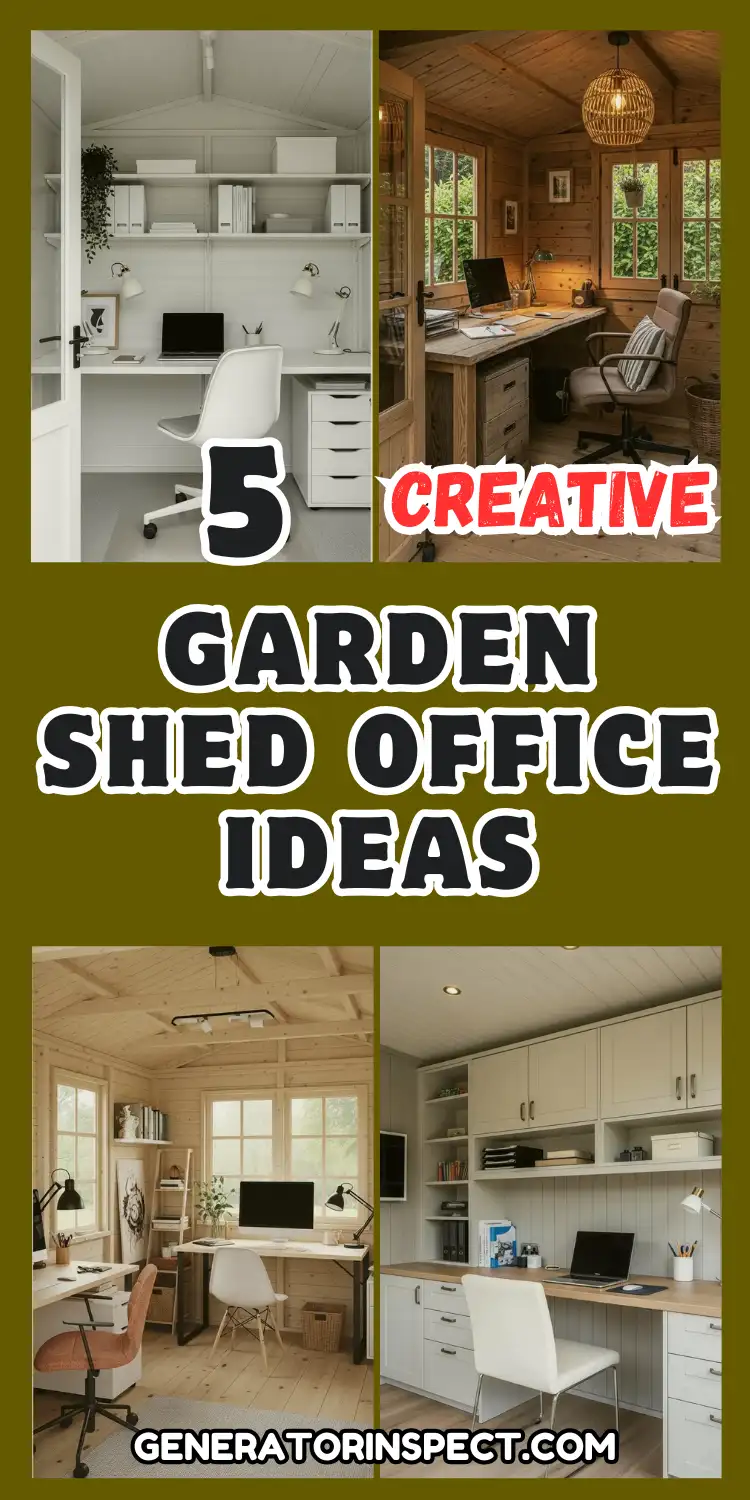 Garden Shed Office Ideas