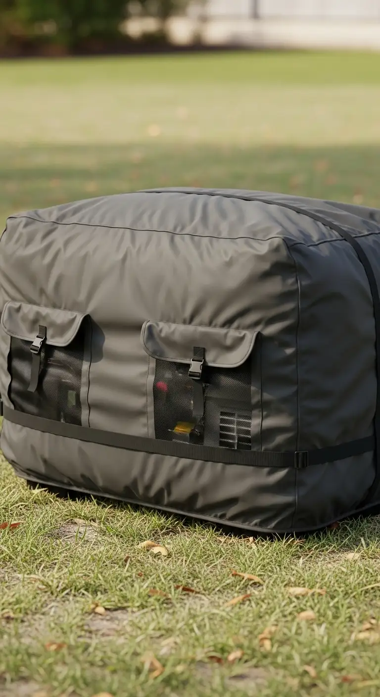 Heavy-Duty Waterproof Fabric Generator Cover