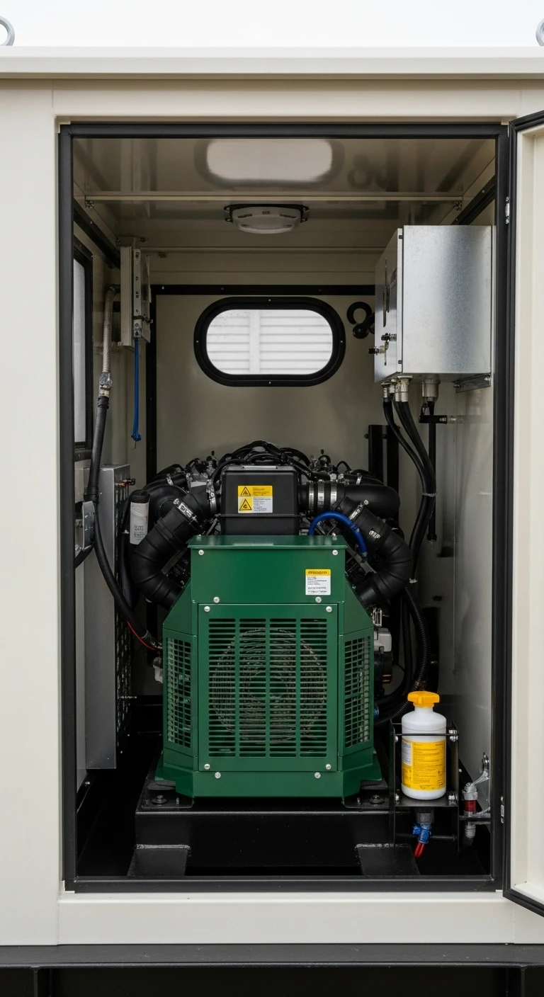 Insulated Generator Enclosure Design for Temperature Regulation