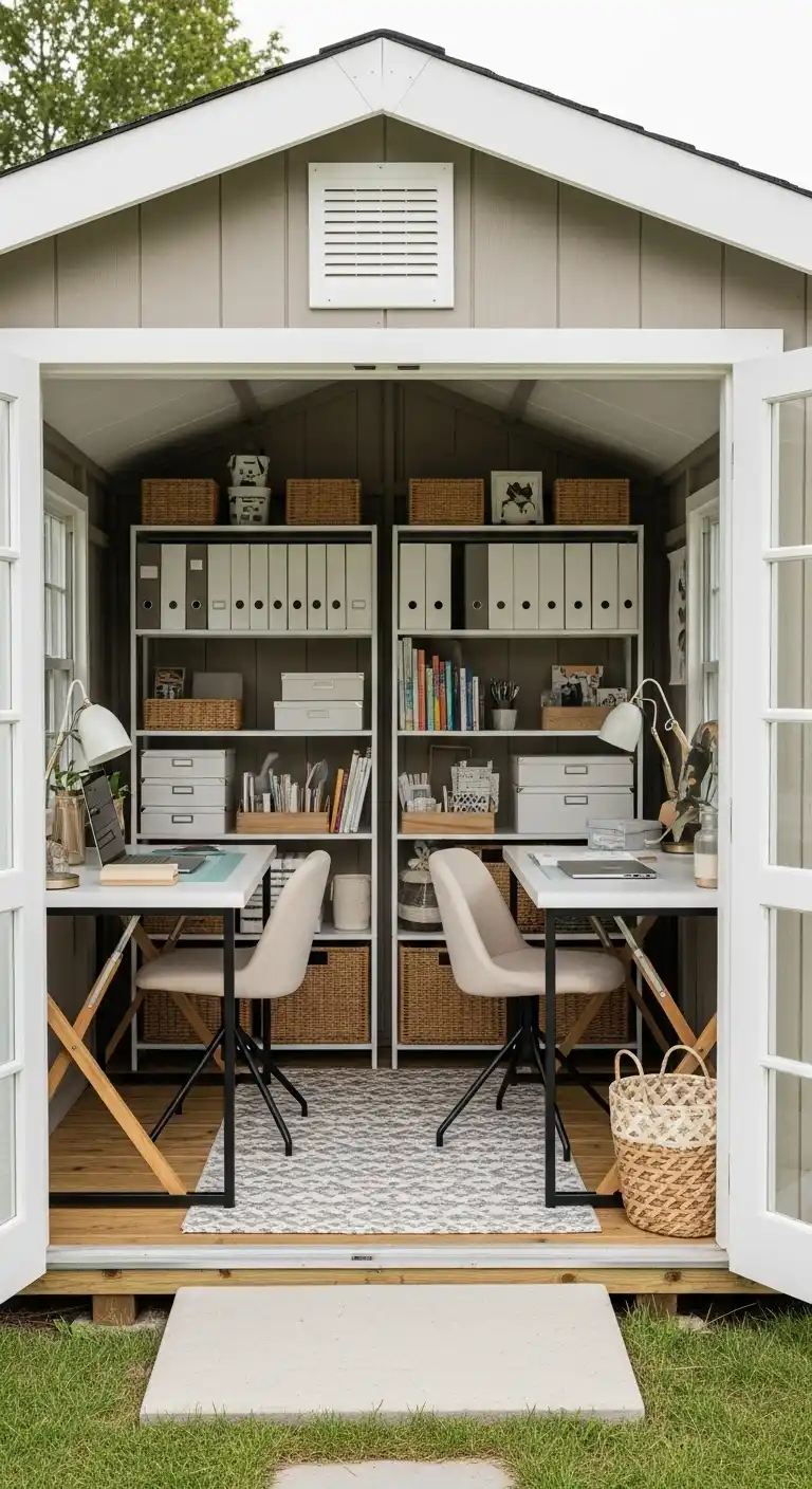 Multi-Purpose Backyard She Shed