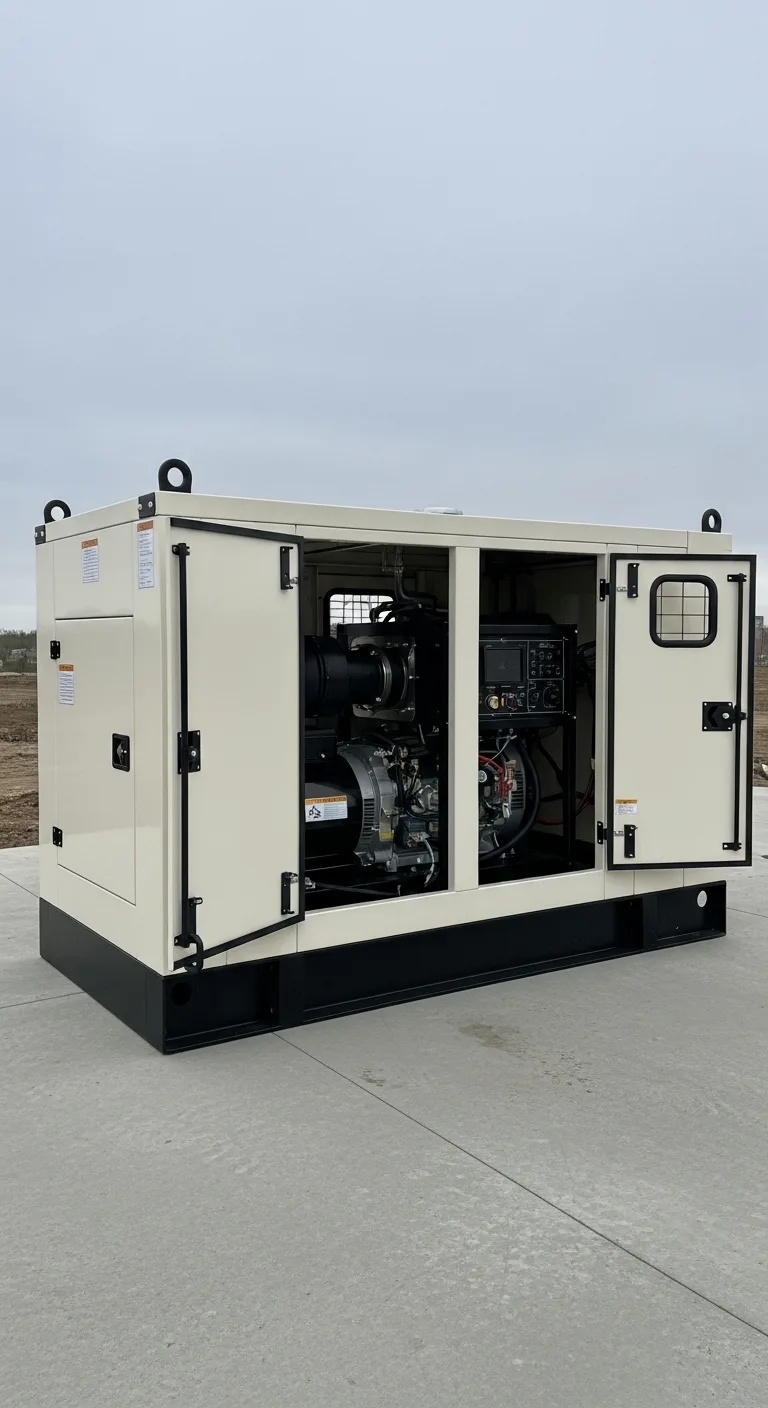 Open-Frame Ventilated Generator Housing