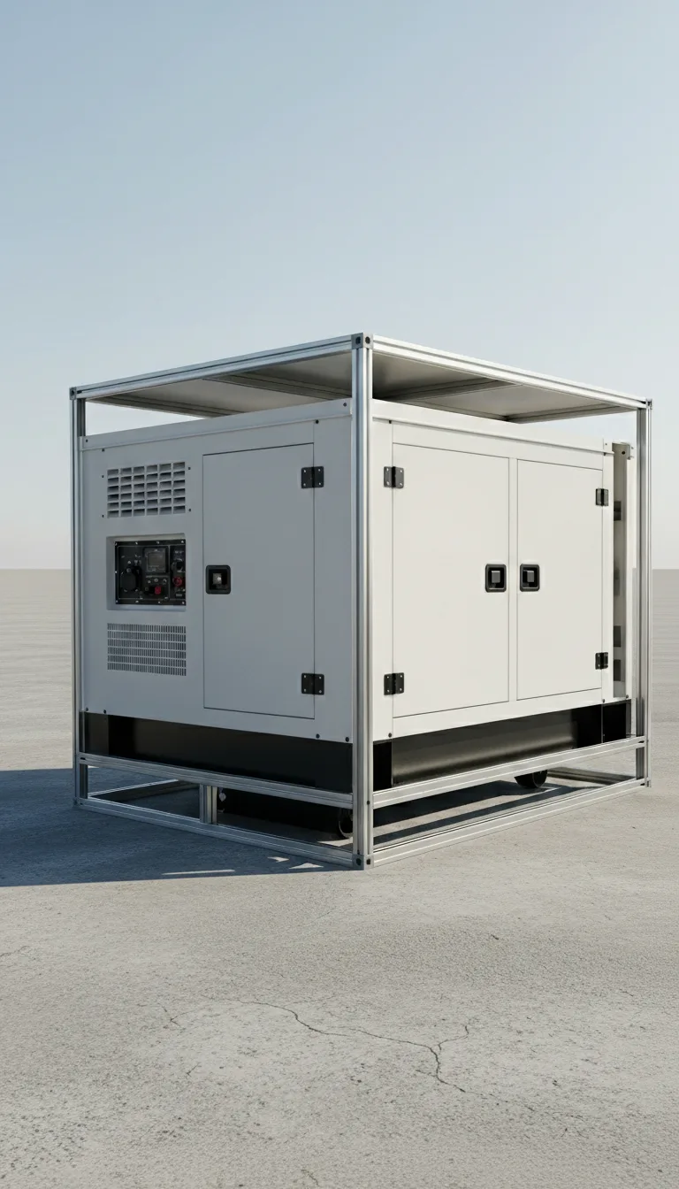 Portable Generator Enclosure Design for Flexible Power Needs