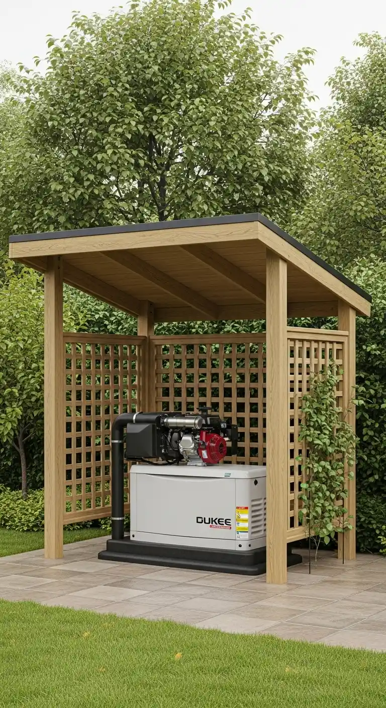 Roofed Pergola Shelter