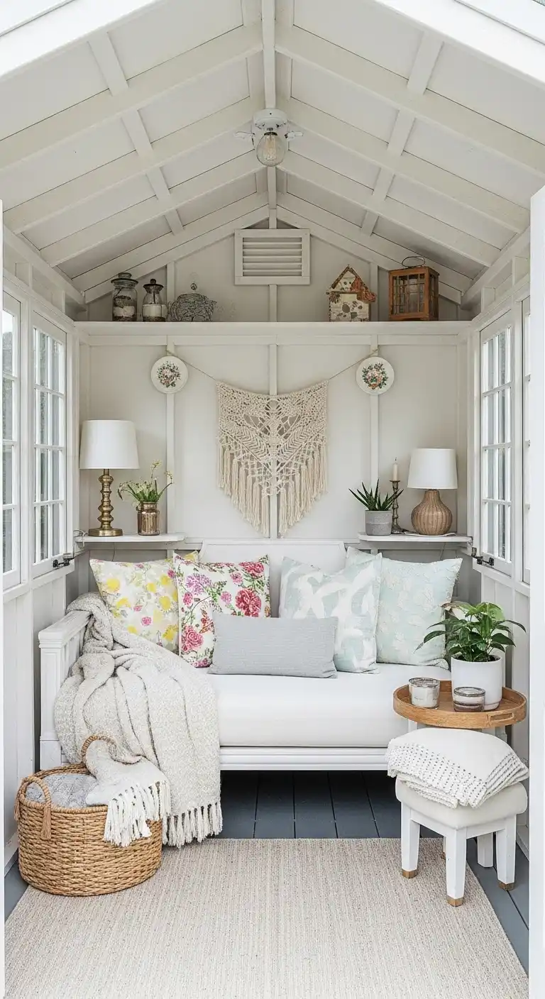 Seasonal Retreat Backyard She Shed