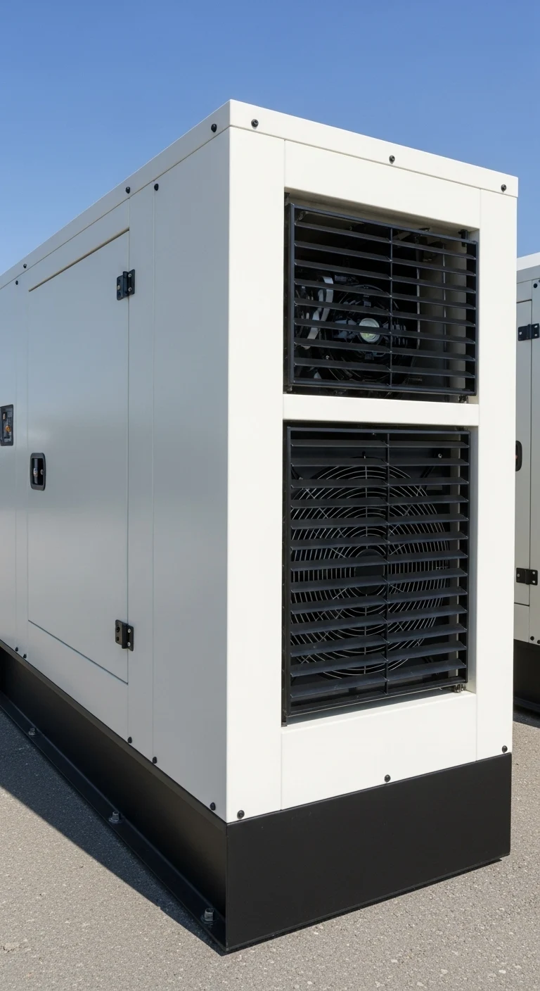 Sound-Reducing Generator Enclosure Design for Noise-Sensitive Areas