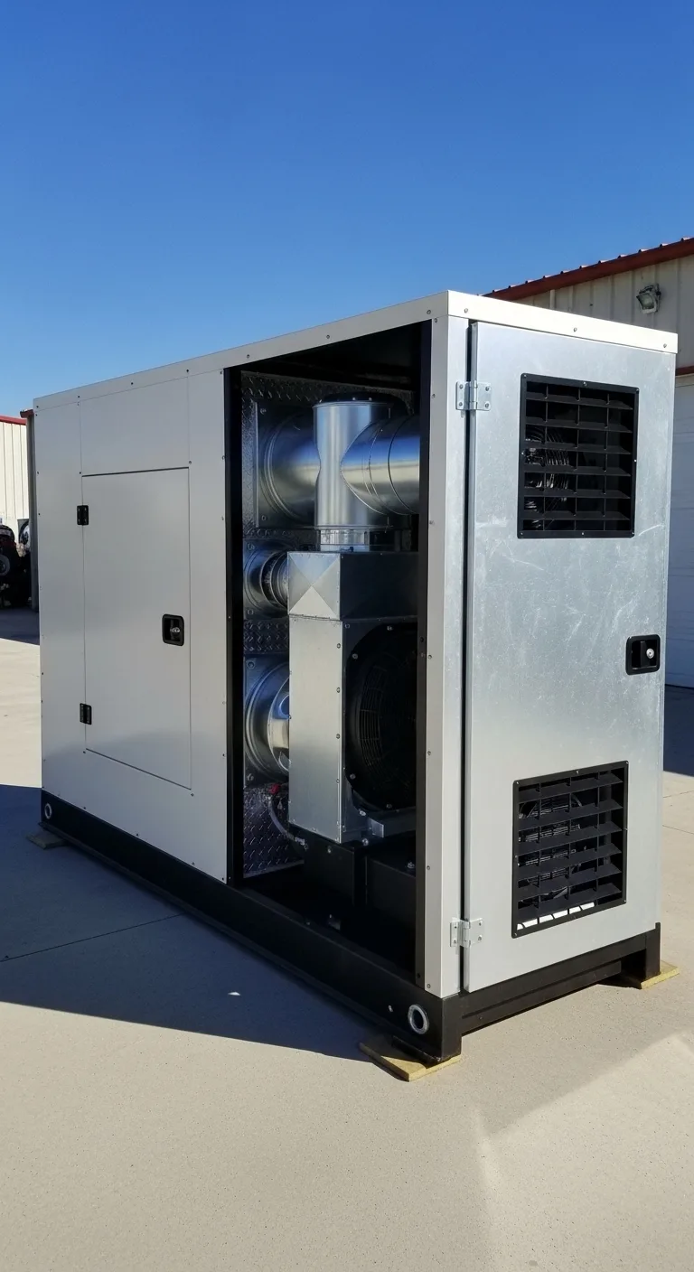 Soundproof Generator Enclosure Type
