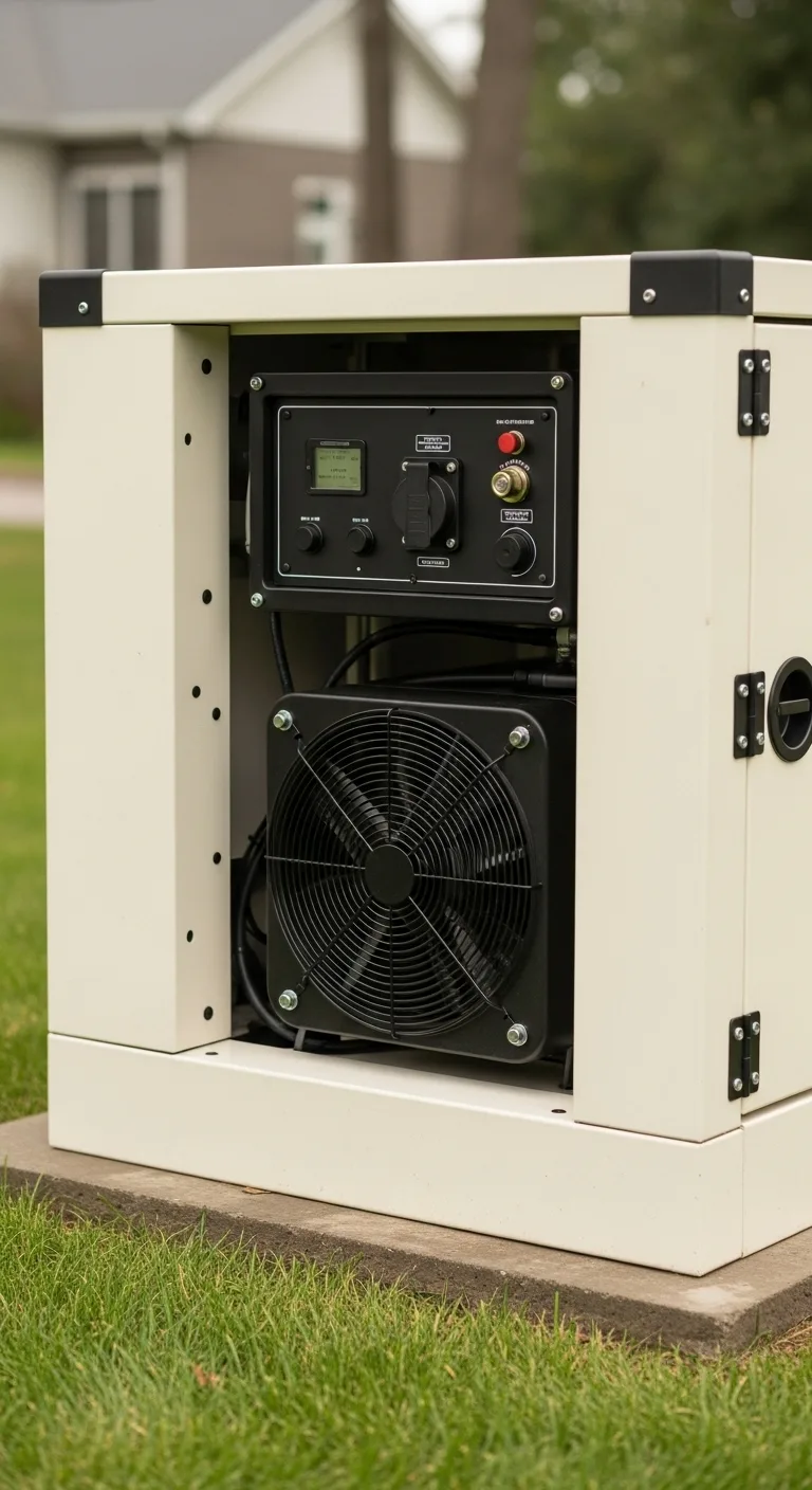 Weatherproof Outdoor Generator Enclosure