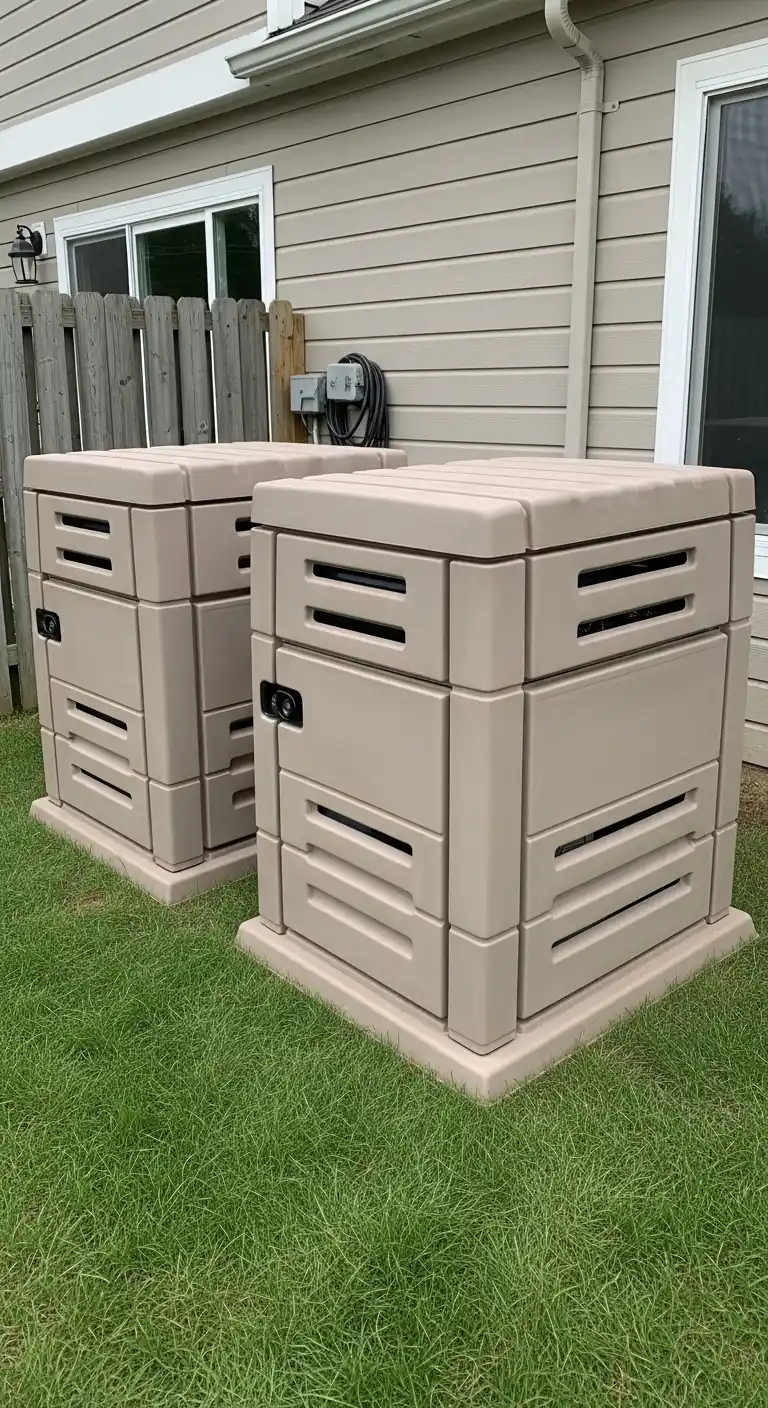 Weatherproof Plastic Resin Enclosure