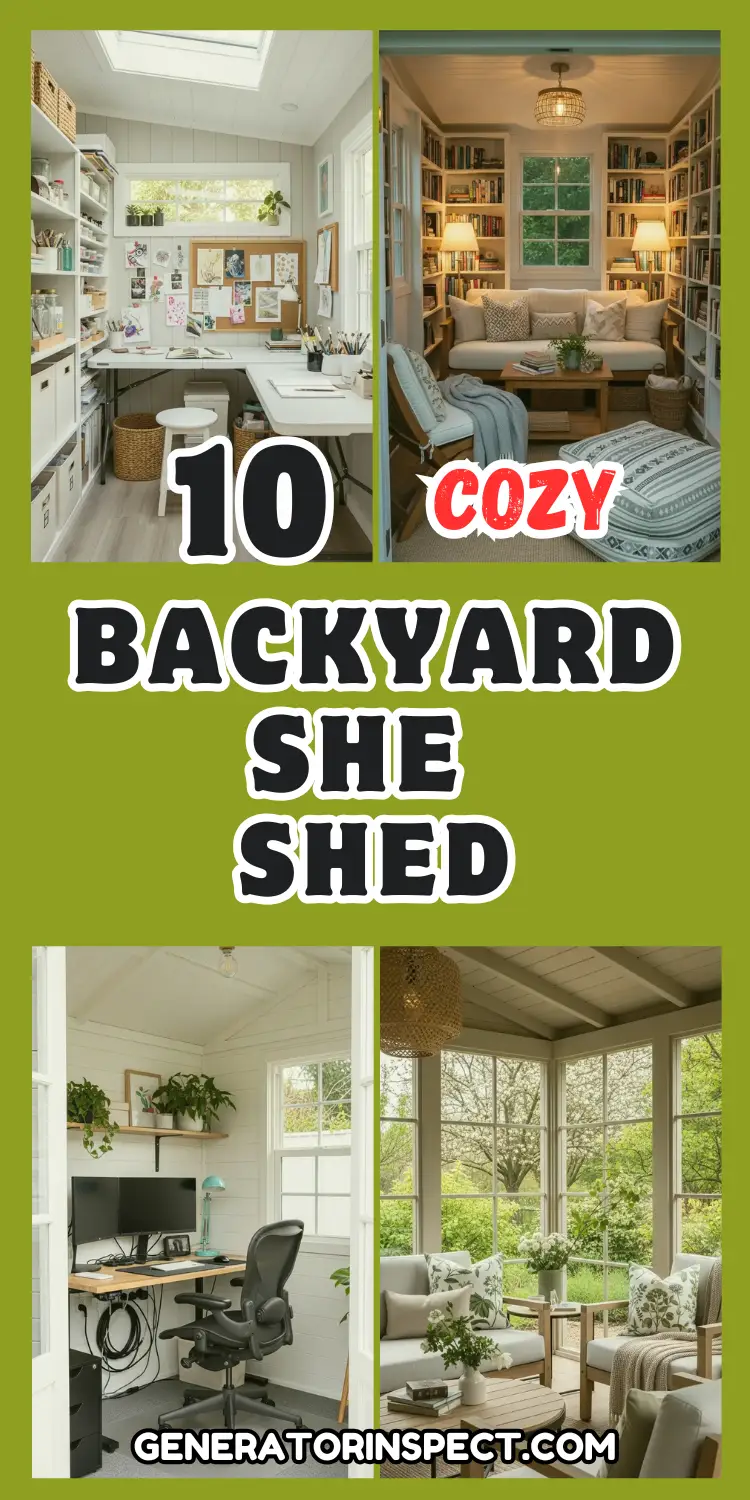 Backyard She Shed