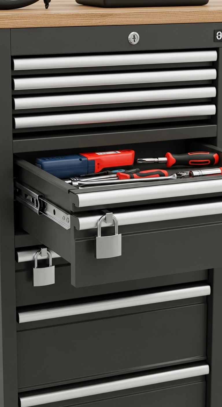 Lockable Tool Drawers for Security and Safety