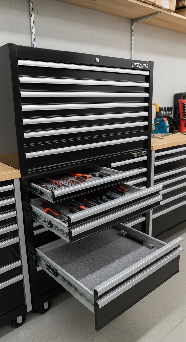 Modular Tool Drawers for Flexible Storage Needs