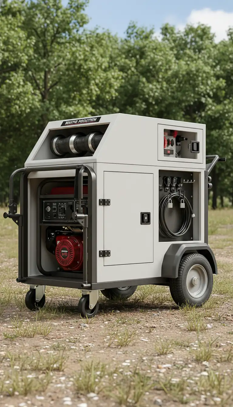 Rolling Carts with Enclosures